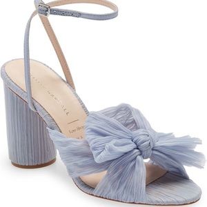 NEW Loeffler Randall Blue Camellia Shoes size 7